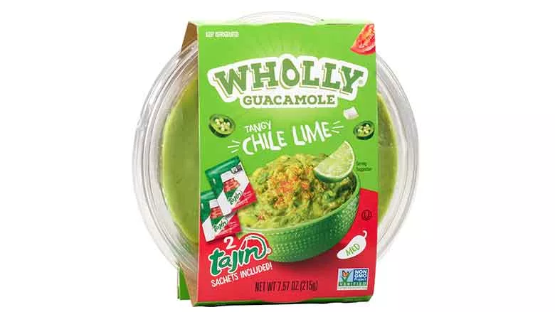 WhollyGuac Chile Lime container