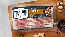 Prairie Fresh Bacon package