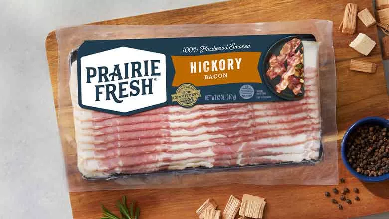 Prairie Fresh Bacon package