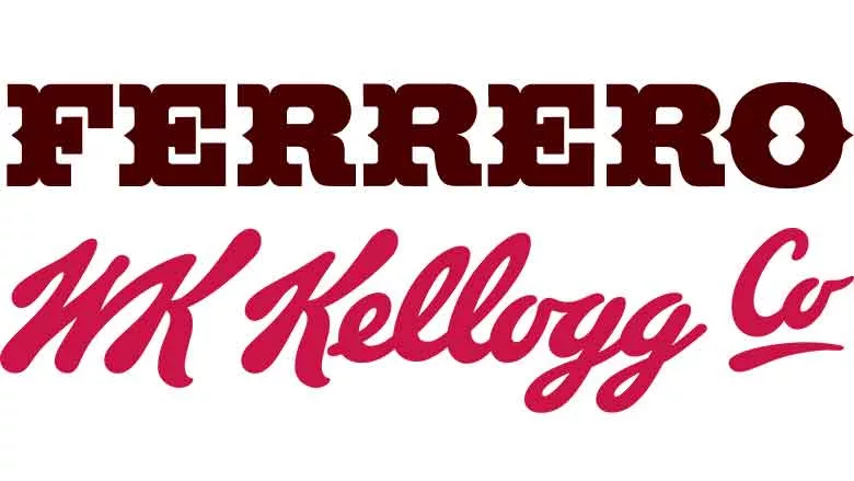 Ferrero WK Kellogg logos