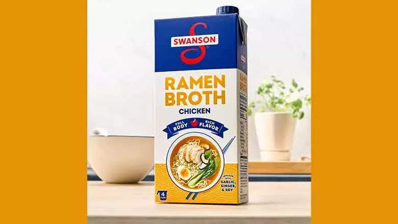 Swansons Ramen Broth carton