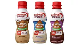 Premier Protein Almondmilk bottles