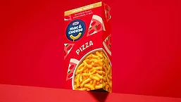 Kraft Mac Cheese Pizza box