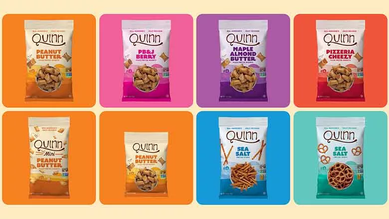 Quinn Snacks 2025 Packaging 