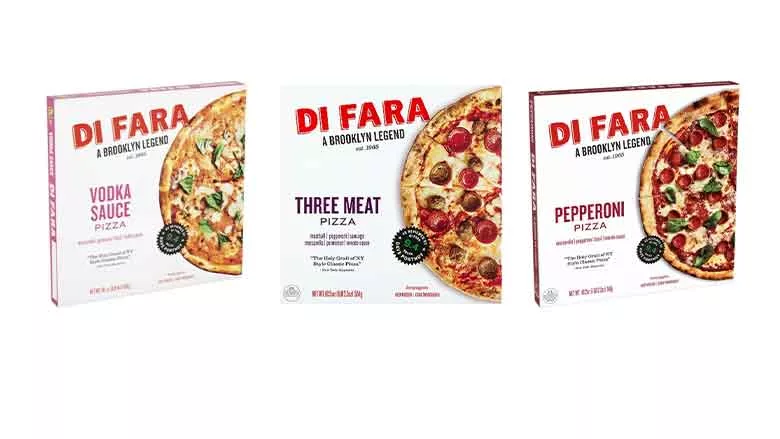 DiFara Frozen Pizza package