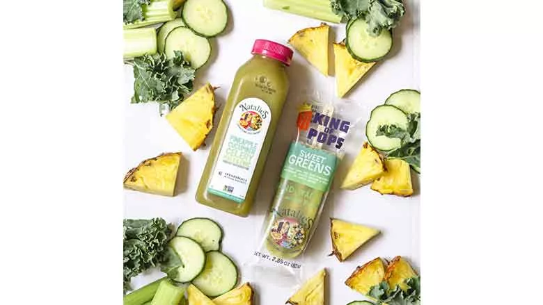 Sweet Greens Pops package