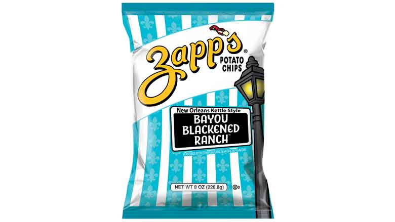 Zapp's Debuts Bayou Blackened Ranch Kettle Chips | Prepared Foods