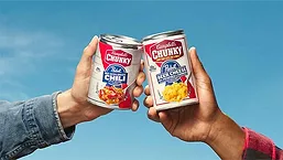 Campbells Chunky Pabst Cans