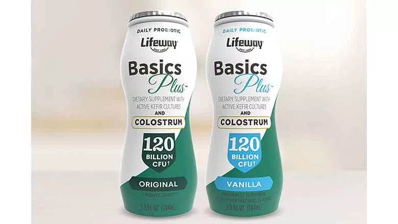 Lifeway Basics Plus Colostrum bottles