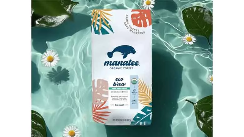 Manatee Coffee package