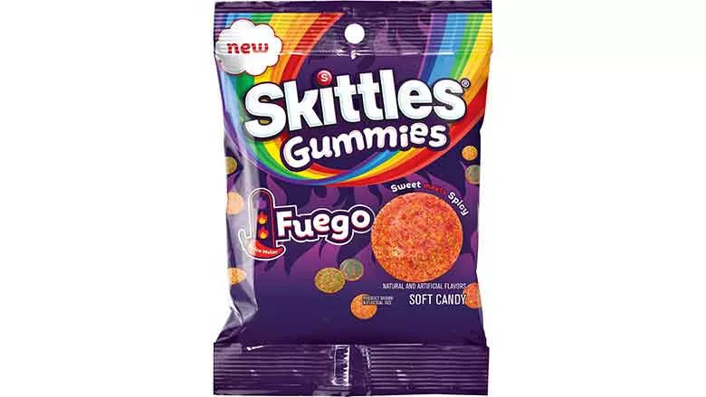 Skittles Gummies Fuego