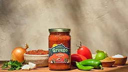 Green Mountain Gringo Salsa jar