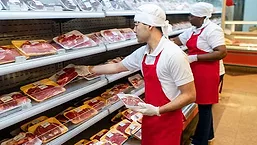 Meat Department Grocery Workers
