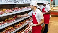 Meat Department Grocery Workers
