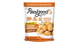 Real Good Chicken Meatballs package