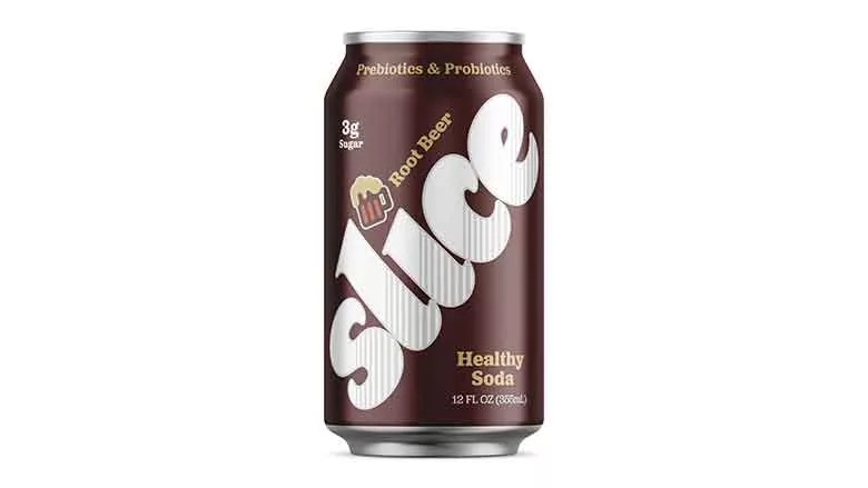 Slice Root Beer can