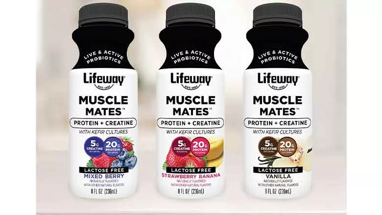 Lifeway Muscle Mates bottles