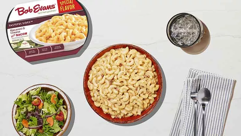 Bob Evans Mac Cheese Bacon package