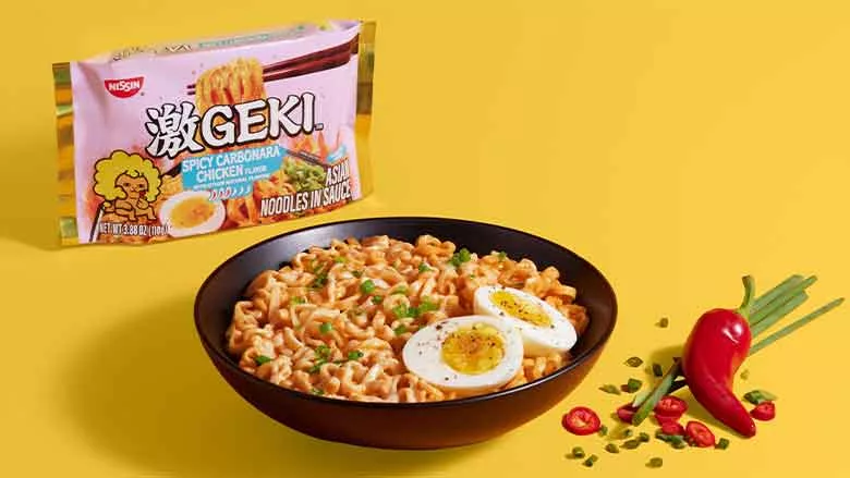 Geki Spicy Carbonara 