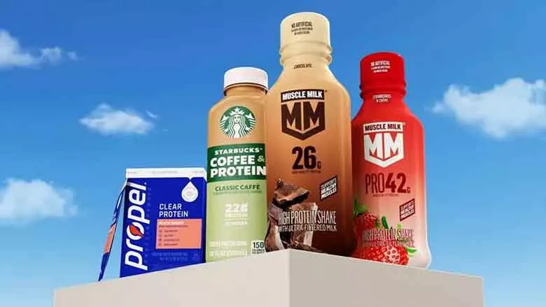 Pepsi Protein Product bottles
