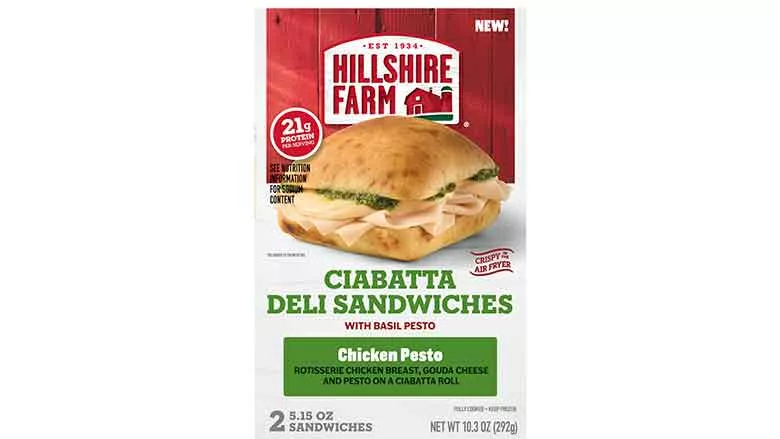Hillshire Cibatta Chicke Pesto