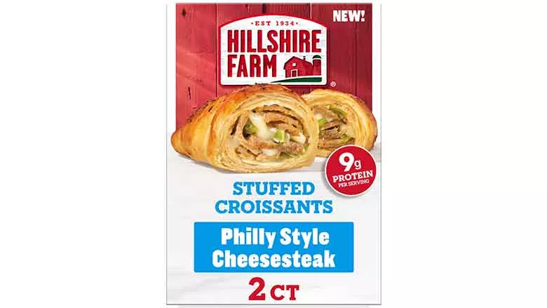 Hillshire Stuffed Cross Cheesesteak
