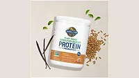 Garden of Life Protein and Probiotics container