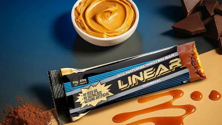 Linear Protein Bar package