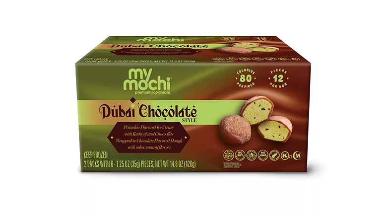 MyMochi Dubai Chocolate package