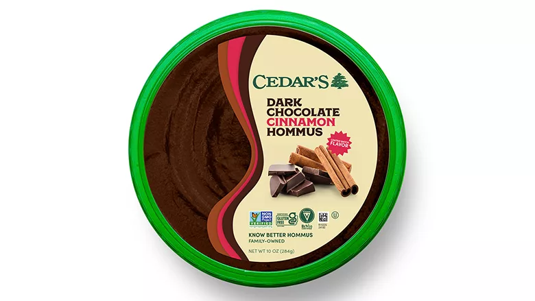 Cedars Dark Chocolate Hommus package
