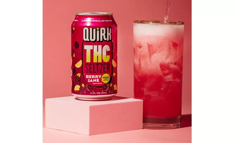 Quick THC seltzer