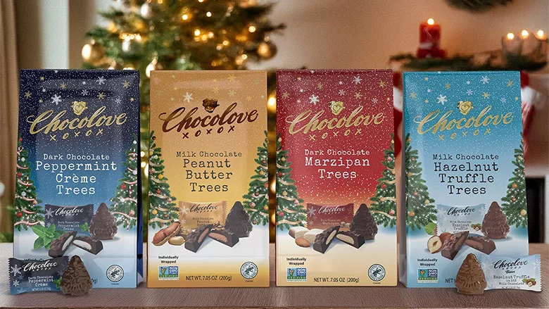 Chocolove Seasonal Bar packages