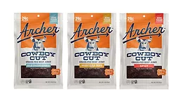 Archer Cowboy Cut jerky package
