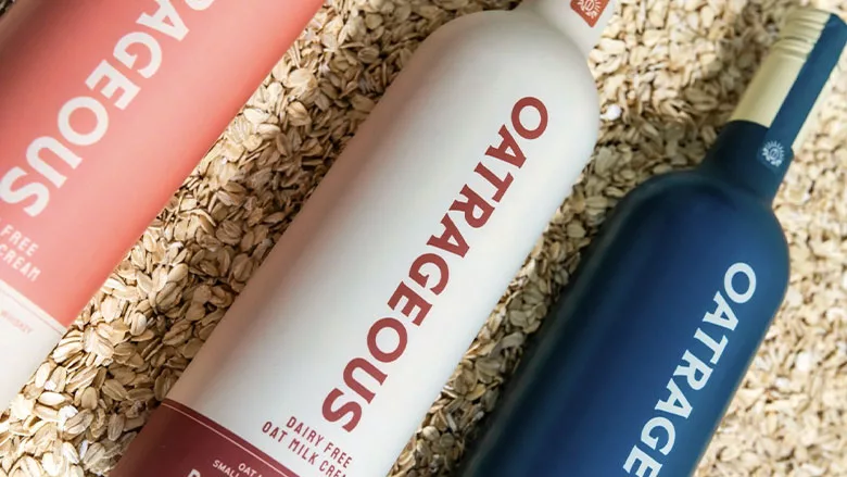 Oatrageous Dairy Free Cream bottles