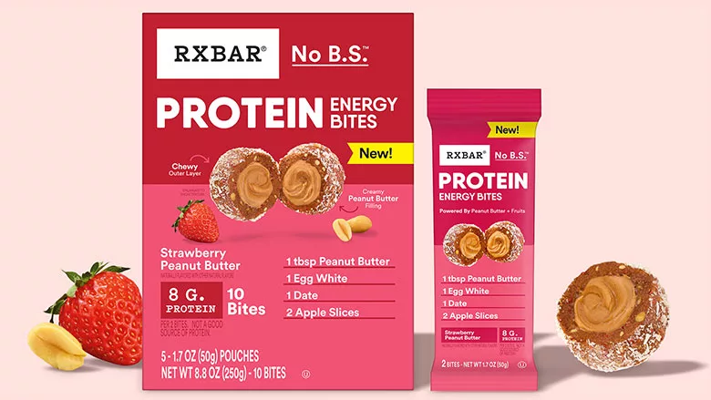 RXBAR Protein Energy Bites Strawberry