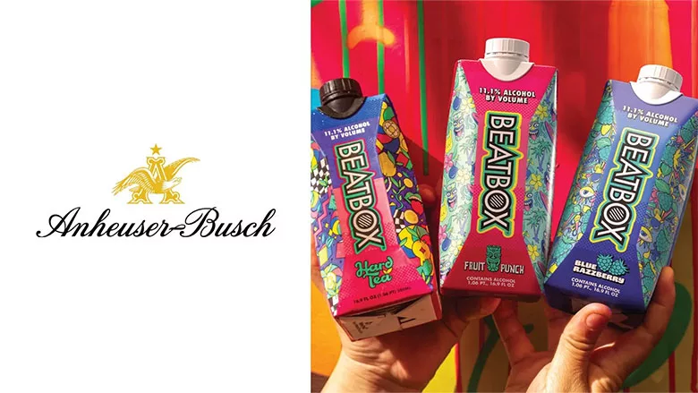 Beatbox AB cans and logo