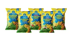Chiquita Plantain Chips packages