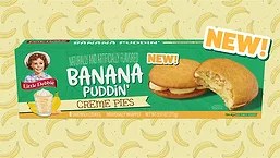 Little Debbie Banana Puddin Cream Pies package