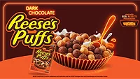 Reeses Puffs Dark Chocolate package