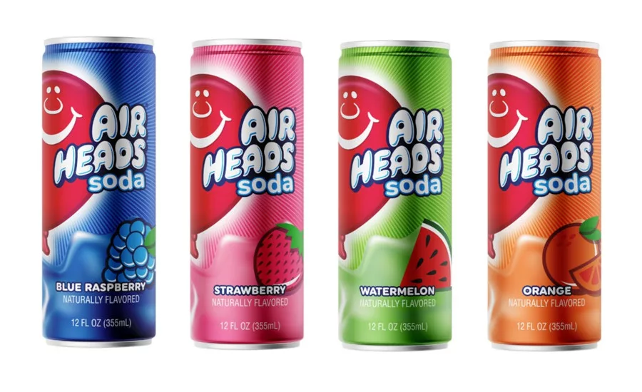 Airheads Soda cans