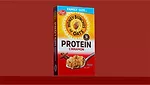 Honey Bunches Protein Cinnamon cereal package
