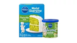 Pillsbury Pistachio Cake Mix packages