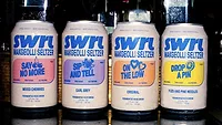 Swrl Makgeolli Seltzer bottles