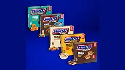 Snickers Minis Ice Cream packages
