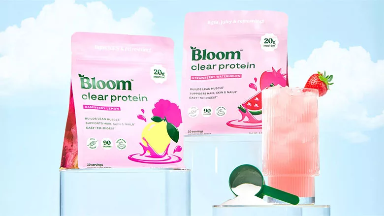 Bloom Clear Protein pouch