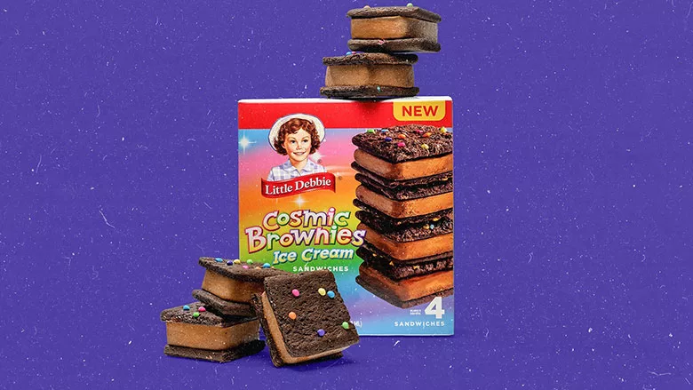 Little Debbie Cosmic Brownies package