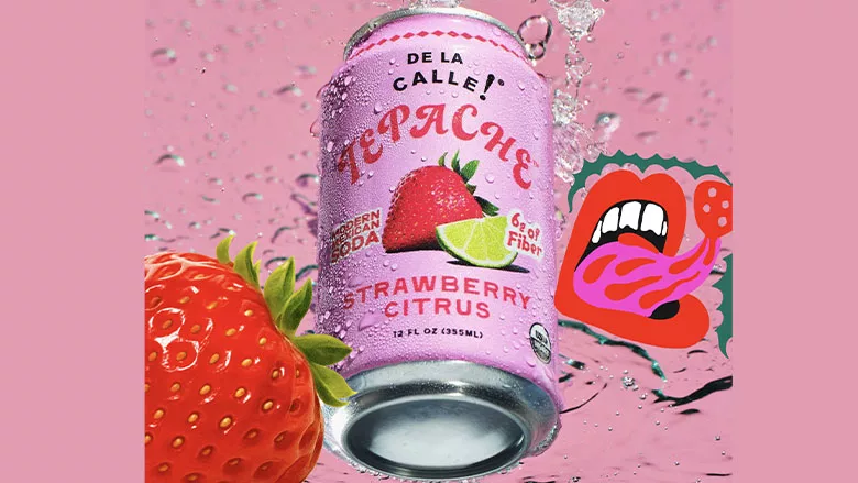 Tepache StrawBerry Citrus can