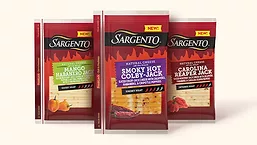 Sargento Sliced Cheese packages