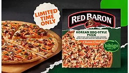 Red Baron Bibigo pizza package