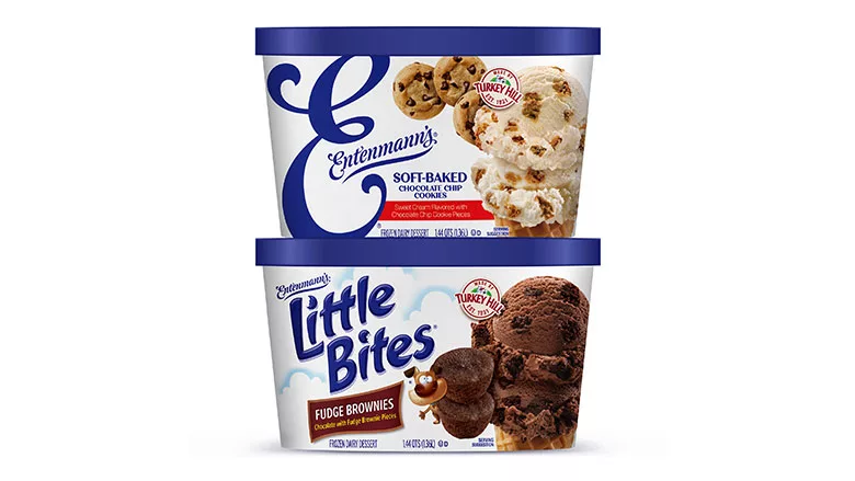 Turkey Hill Entenmanns Ice Cream carton